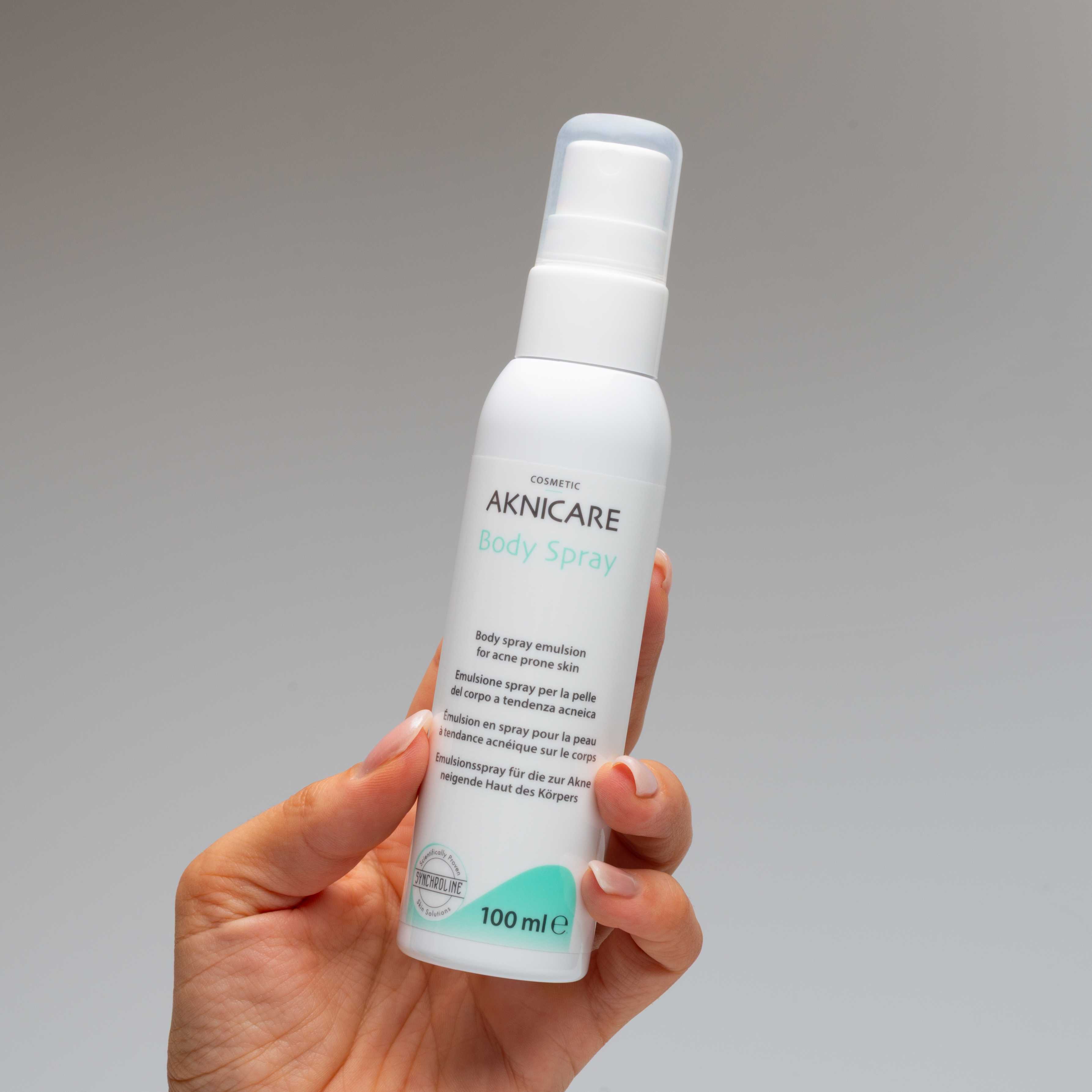 AKNICARE Spray – спрей-емульсія для акне шкіри тіла - 3